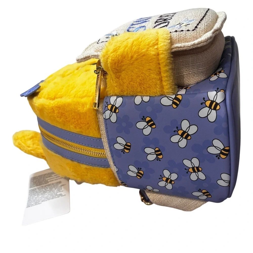 Loungefly Disney Winnie the Pooh Classic‎ Bedtime Plush Mini Backpack Bedtime